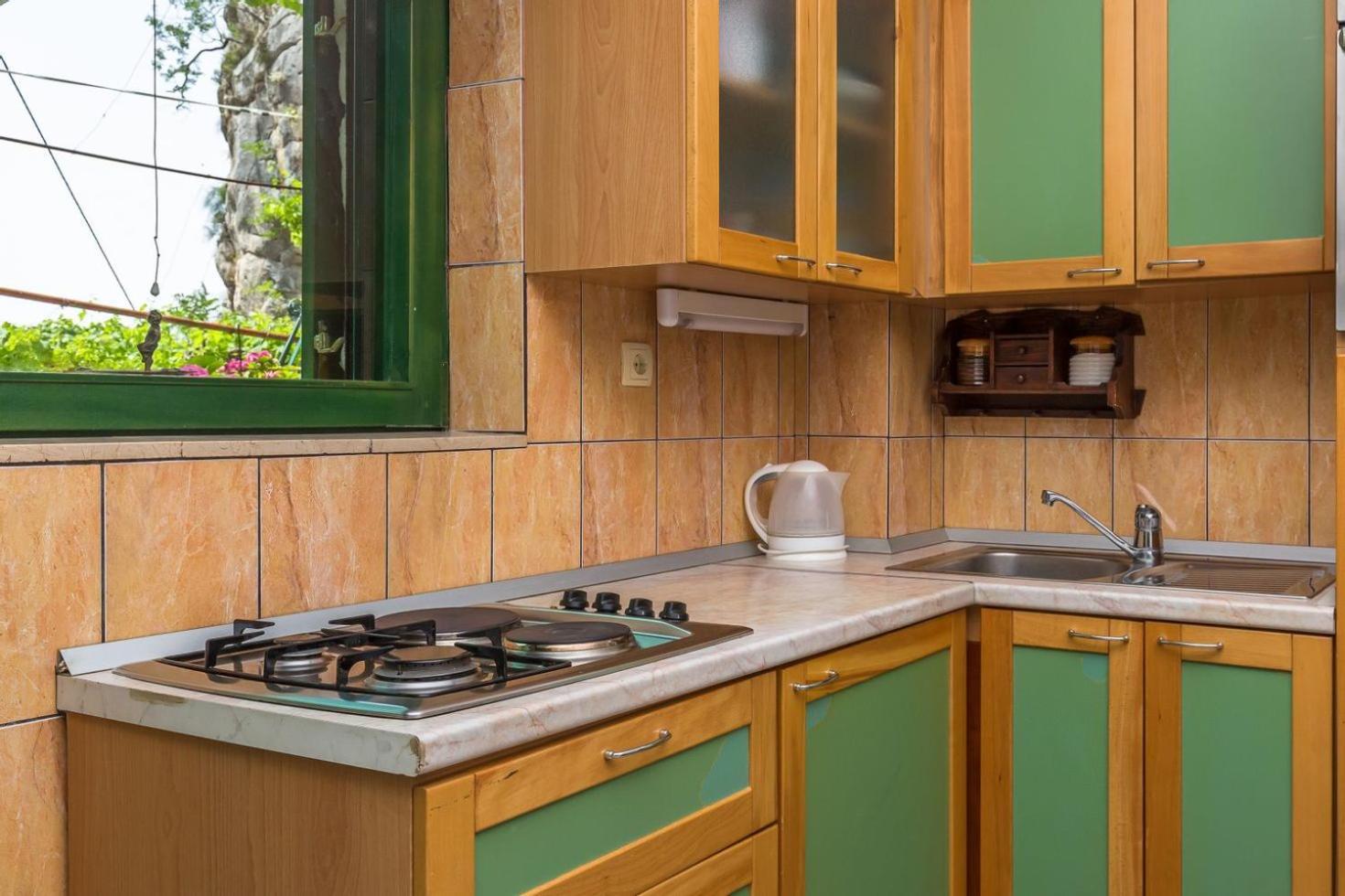Villa Mini stone house Omiš Esterno foto